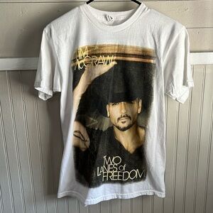 2013 Tim McGraw tee womens size‎ small
